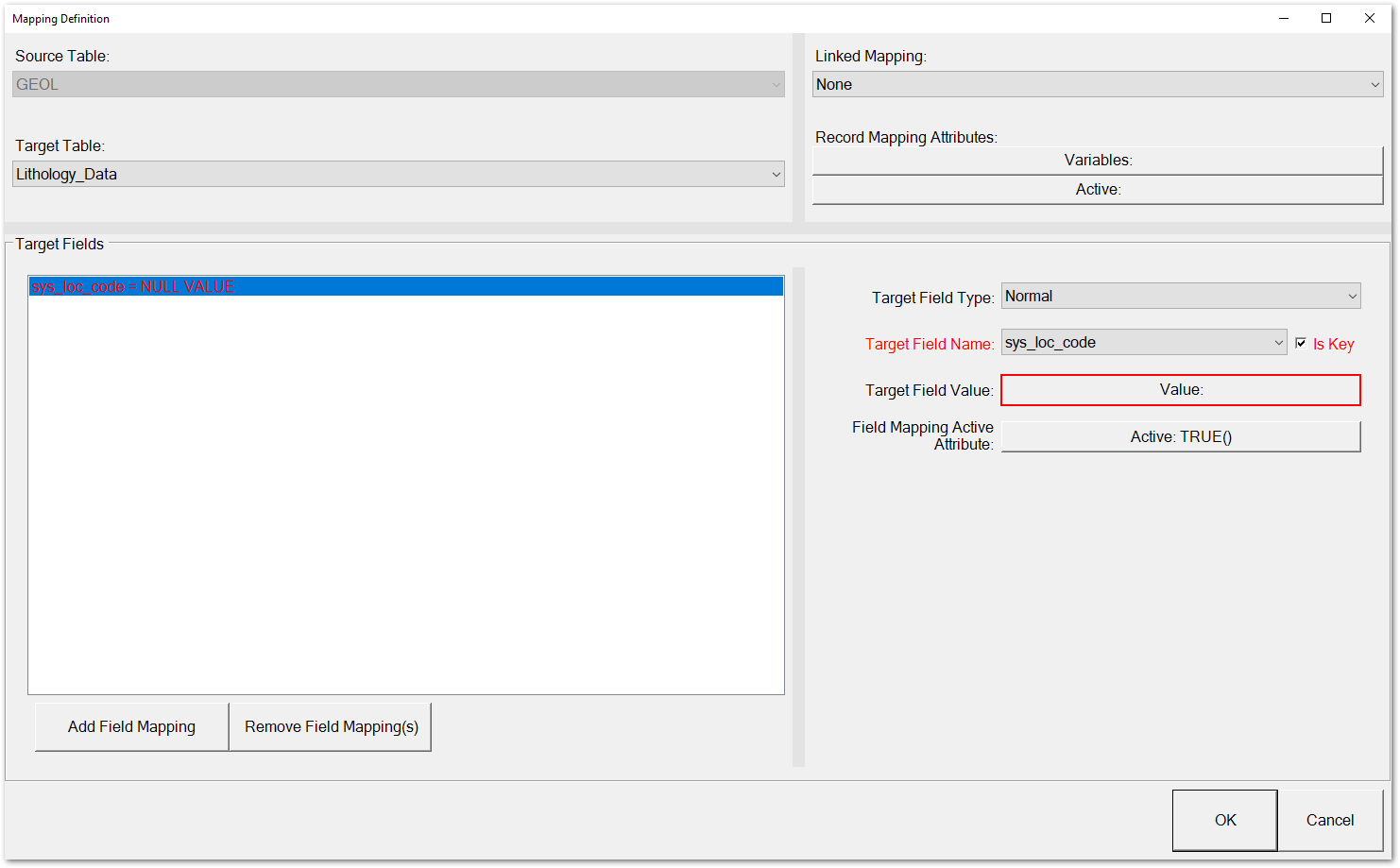 EDP_Link-MapDef-FieldValue